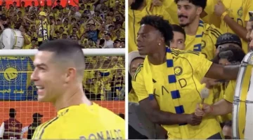 احتفال رونالدو مع اليوتيوبر سبيد بعد فوز النصر السعودي يجذب اهتمام الجماهير العالمية